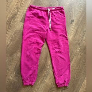 The Great. Pink sweatpants